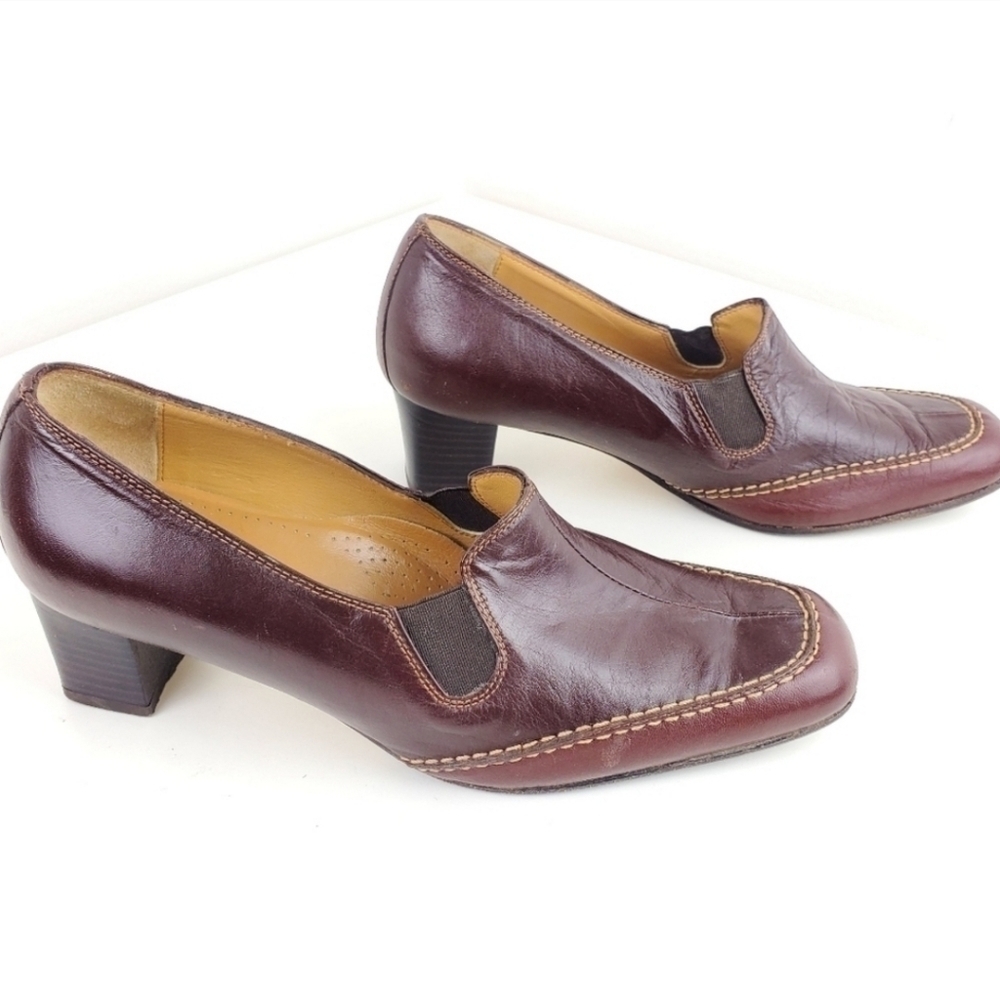 Vintage Mosaico women leather shoes made in Italy size 37 made in Italy